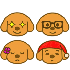 Kawaii Animals Emoji(ダックス)