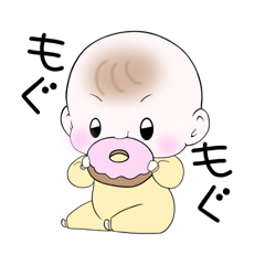 赤ちゃんスタンプ_