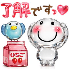 まるぴ★きらきらガラス細工