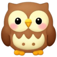 シンプルで可愛い、ちょこっと動物スタンプ