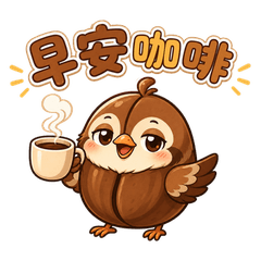 Coffee Bean Sparrow Daily