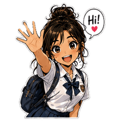 School Girl: Bright Days