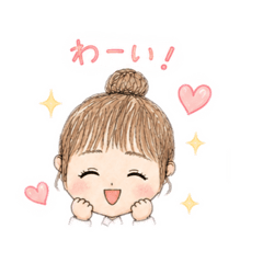 お団子っ娘
