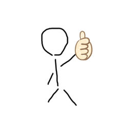 棒人間のスタンプスーパー