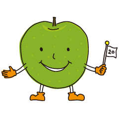 なしっこ館公式スタンプ