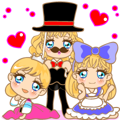 可愛いガール♡４０のお洋服に変身の巻