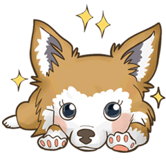 チワワ大好きスタンプ