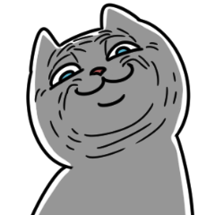 日常的に使いやすい猫スタンプ