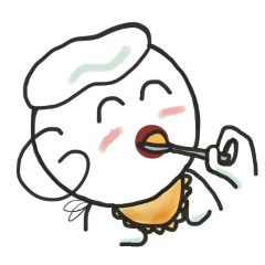 YoYoMei is learning how to eat now