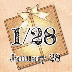 1月28日記念日BIGスタンプ