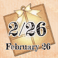 2月26日記念日BIGスタンプ