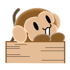 2016年の干支 サルのスタンプ た行