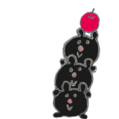 つきのわぐまのシュールな日常