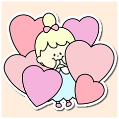 パステルシールちゃん。２