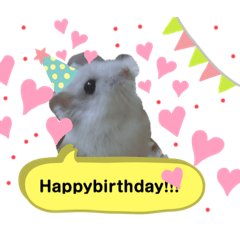 ハムスタースタンプ♡♡