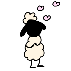 毎日使えるへんてこなひつじ