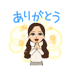 おとな女子のあいさつ1