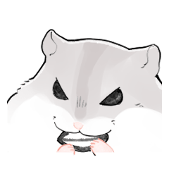 ただただ怠惰なジャンガリアンハムスター