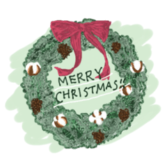 ボタニカル❁ごあいさつスタンプ