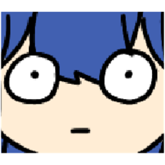 暇すぎる女の子スタンプ