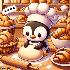 Penguin Chef's Foodie Stickers