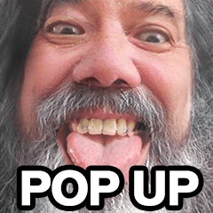 Uncle chicken eyes POP UP