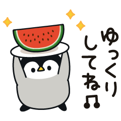 飛び出す！心くばりペンギン（梅雨・夏）