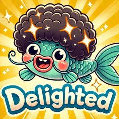 アフロナマズのスタンプ@SFW