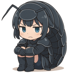 ツンデレ防御系女子★マルミちゃんスタンプ