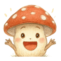 きのこ1　ベニテングタケ　エノキタケ　他