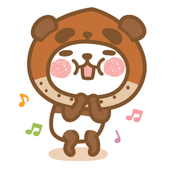 パンダになってみた 秋