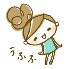 ちこちゃん＊ゆる敬語スタンプ