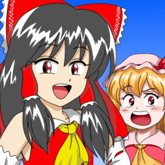 ８つしかない手抜きな東方Projectスタンプ