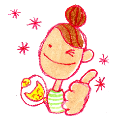 ガールズとネコとお花と月と