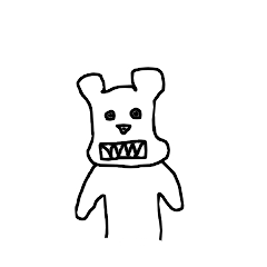 落書きグマのグラフィ