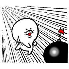 アザラシ男です。