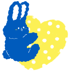 かわいいうさぎ.