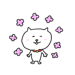 くびわねこスタンプ