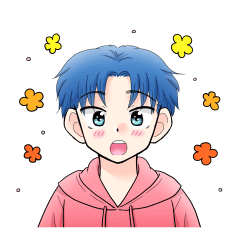 元気な&泣き虫な少年スタンプ