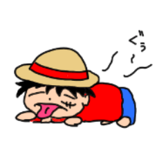 ONE PIECE muna スタンプ