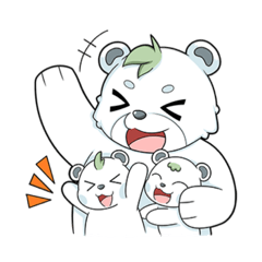 Shirokuma Daddy & twin