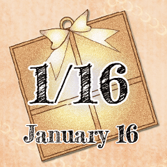 1月16日記念日BIGスタンプ