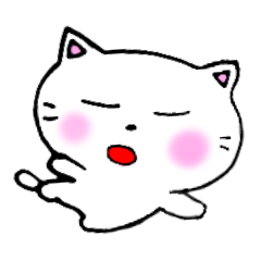 よく使う言葉②白猫のミャウ