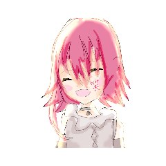 淡色のスタンプ