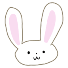 目が口ほどに物を言うウサギさん