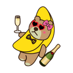 アスティルホテル クマ バナナ 第4弾 MIX