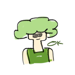 アフロくんとボブちゃんのゆるゆるすたんぷ