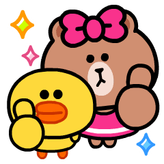 かわいく動く★チョコ＆サリーの挨拶♪