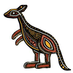 アボリジナルアートスタンプ