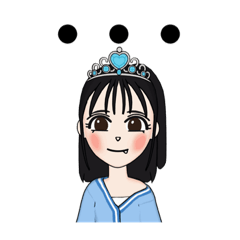 お姫様のスタンプッ！
